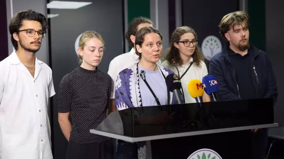 “Insisting on Freedom” delegation calls for the immediate release of Abdullah Öcalan