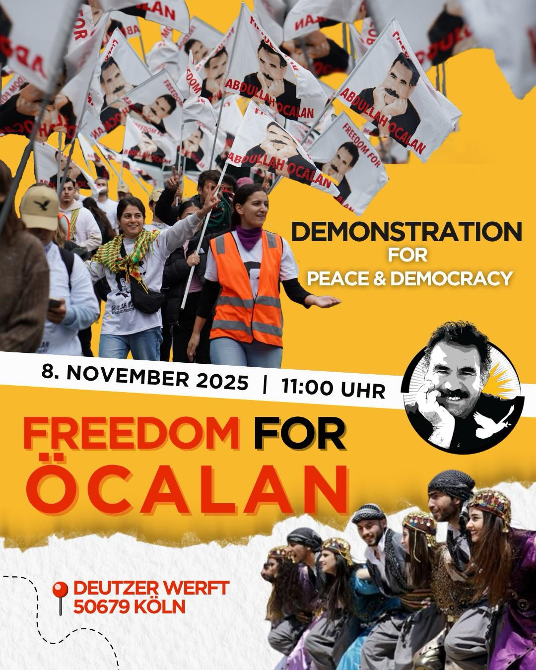 Insisting on Freedom: Call for the 8th of November Cologne Demonstration